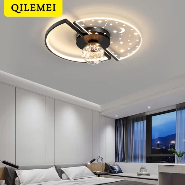 Nordic Bedroom LED Ceiling Lights Atmosphere Living Room LED Ceiling Lamp 2023 New Simple Master Bedroom Lighting Home Fixtures